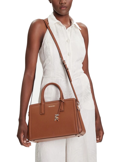 LAILA Borsa a mano in pelle con tracolla luggage - Borse Donna