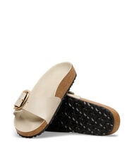 BIRKENSTOCK MADRID BIG BUCKLE Sandali in pelle shine oyster - Scarpe Donna - 4