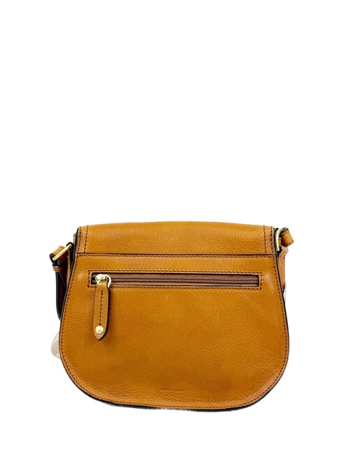 ISADORA Mini Bag a tracolla, in pelle cognac/oro - Borse Donna