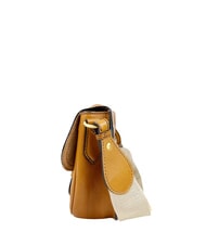 THE BRIDGE ISADORA Mini Bag a tracolla, in pelle cognac/oro - Borse Donna - 3