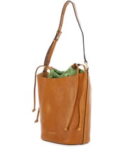 THE BRIDGE LUCE Borsa secchiello in pelle MARRONE - Borse Donna - 2