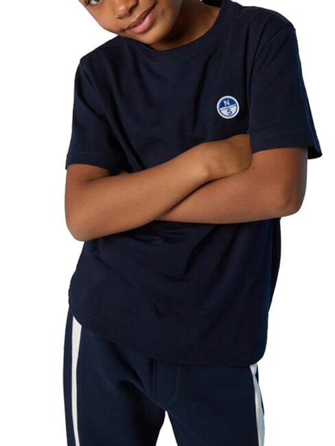 CORE T-shirt a a girocollo navy blue - T-shirt Bambino