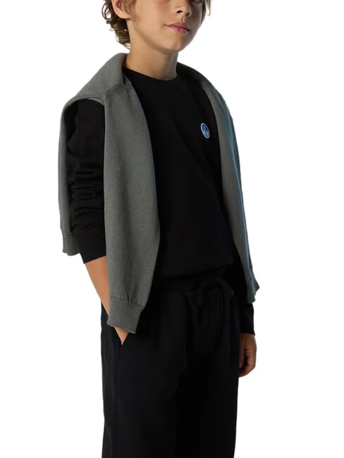 CORE T-shirt a maniche lunghe black - T-shirt Bambino