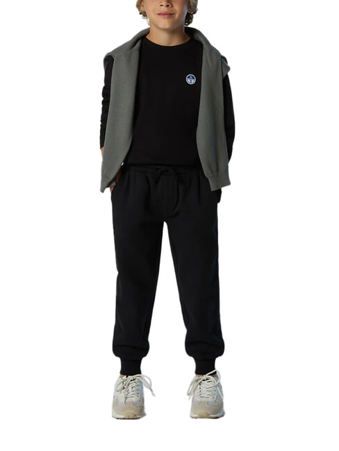 CORE T-shirt a maniche lunghe black - T-shirt Bambino