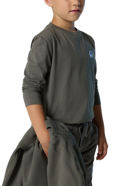 CORE T-shirt a maniche lunghe city grey - T-shirt Bambino