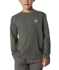 NORTH SAILS CORE T-shirt a maniche lunghe city grey - T-shirt Bambino - 2