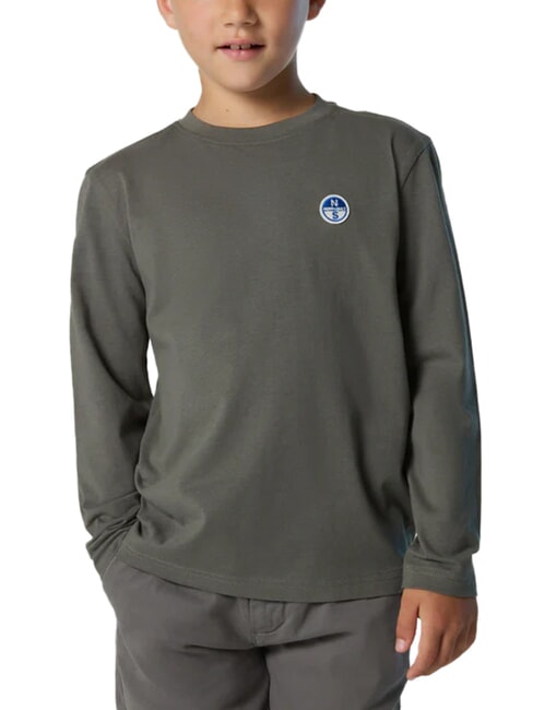 CORE T-shirt a maniche lunghe city grey - T-shirt Bambino