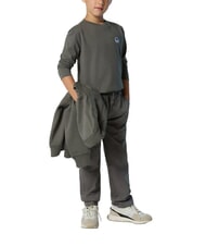 NORTH SAILS CORE T-shirt a maniche lunghe city grey - T-shirt Bambino - 5