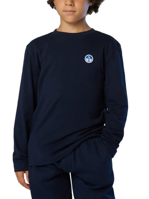 CORE T-shirt a maniche lunghe navy blue - T-shirt Bambino