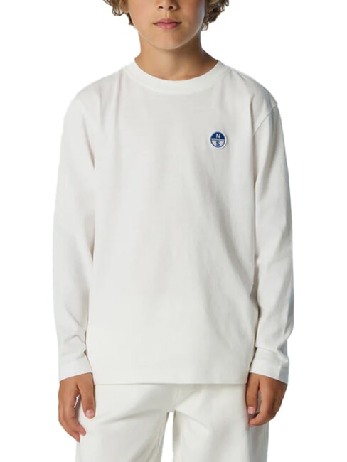 CORE T-shirt a maniche lunghe marshmallow - T-shirt Bambino