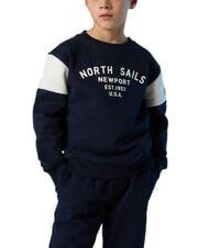 NORTH SAILS CORE Tuta in felpa di cotone navy blue - Felpe Bambini - 4