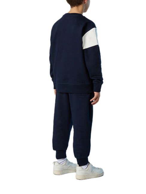 CORE Tuta in felpa di cotone navy blue - Felpe Bambini