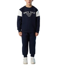 NORTH SAILS CORE Tuta in felpa di cotone navy blue - Felpe Bambini - 5