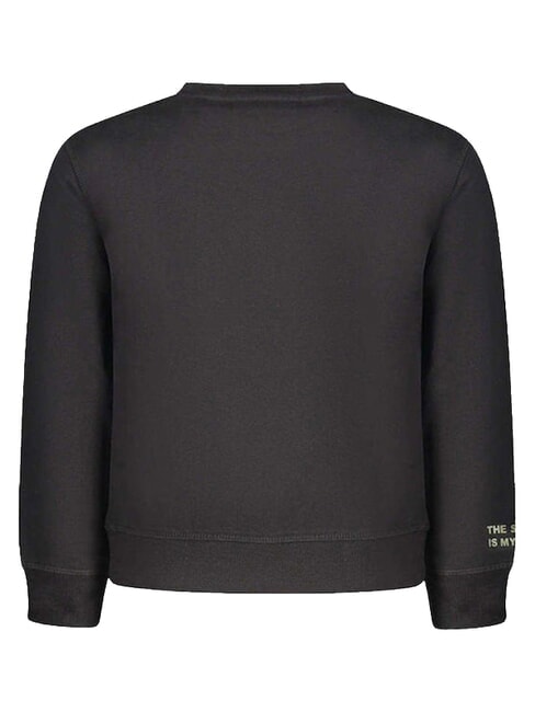 CORE Felpa unisex in cotone organico black - Felpe Bambini