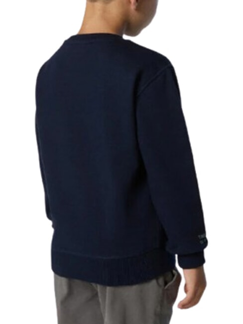 CORE Felpa unisex in cotone organico navy blue - Felpe Bambini