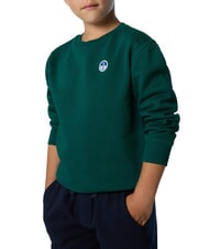 NORTH SAILS CORE Felpa unisex in cotone organico forest biome - Felpe Bambini - 3