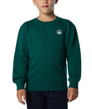 NORTH SAILS CORE Felpa unisex in cotone organico forest biome - Felpe Bambini - 2