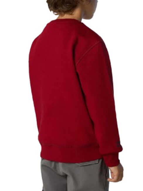 CORE Felpa unisex in cotone organico red dahlia - Felpe Bambini