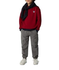 NORTH SAILS CORE Felpa unisex in cotone organico red dahlia - Felpe Bambini - 7