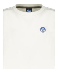 NORTH SAILS CORE Felpa unisex in cotone organico marshmallow - Felpe Bambini - 3