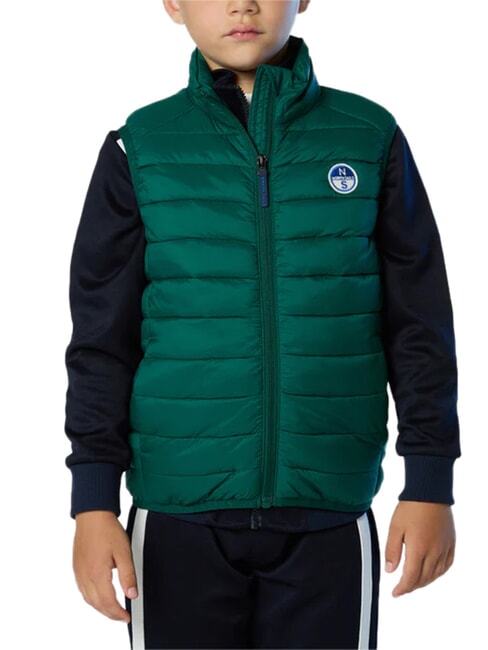 EXPLORER Piumino smanicato forest biome - Giacche Bambini