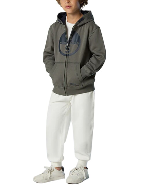 CORE Felpa unisex con cappuccio city grey - Felpe