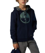 NORTH SAILS CORE Felpa unisex con cappuccio navy blue - Felpe Bambini - 4