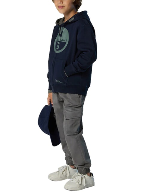 CORE Felpa unisex con cappuccio navy blue - Felpe Bambini