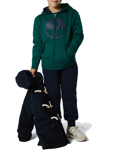 CORE Felpa unisex con cappuccio forest biome - Felpe Bambini