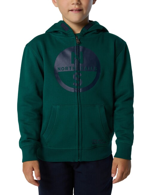CORE Felpa unisex con cappuccio forest biome - Felpe Bambini