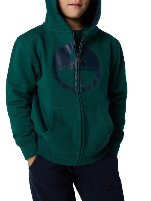 CORE Felpa unisex con cappuccio forest biome - Felpe Bambini