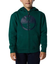 NORTH SAILS CORE Felpa unisex con cappuccio forest biome - Felpe Bambini - 2
