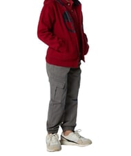 NORTH SAILS CORE Felpa unisex con cappuccio red dahlia - Felpe Bambini - 5