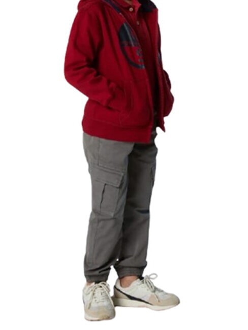 CORE Felpa unisex con cappuccio red dahlia - Felpe Bambini