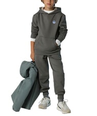 NORTH SAILS CORE Pantaloni jogging unisex city grey - Pantaloni bambini - 5
