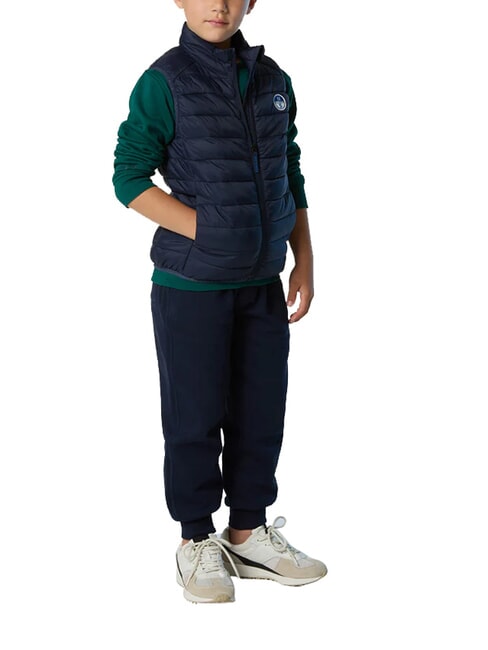 EXPLORER Piumino smanicato navy blue - Giacche Bambini