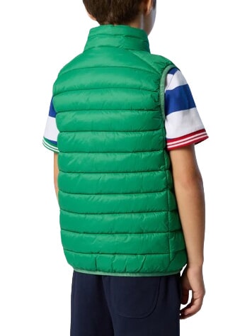 EXPLORER Piumino smanicato unisex green bee - Giacche Bambini