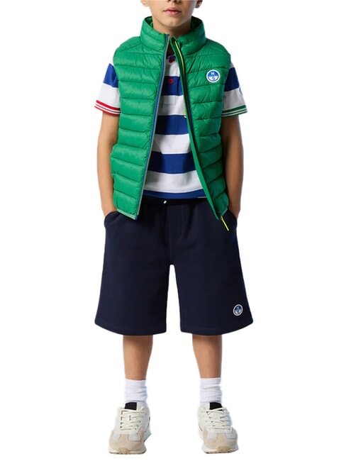 EXPLORER Piumino smanicato unisex green bee - Giacche Bambini