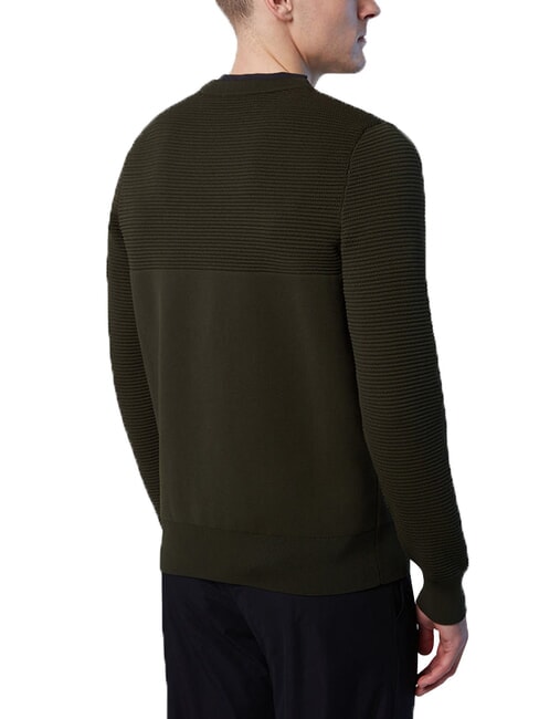 KNITTED Maglione a girocollo forest green - Maglie Uomo