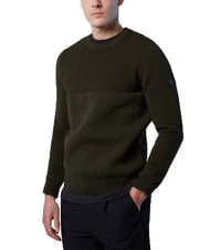 NORTH SAILS KNITTED Maglione a girocollo forest green - Maglie Uomo - 5