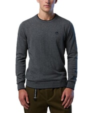 NORTH SAILS N|S Maglione a girocollo medium grey melange - Maglie Uomo - 2