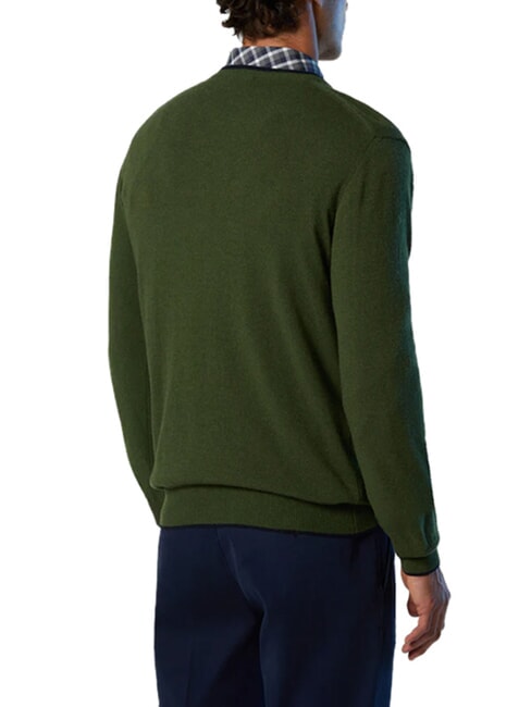 N|S Maglione a girocollo ivy green - Maglie Uomo