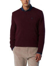 NORTH SAILS N|S Maglione a girocollo bordeaux - Maglie Uomo - 2