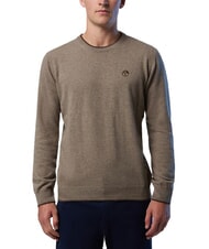 NORTH SAILS N|S Maglione a girocollo walnut melange - Maglie Uomo - 2