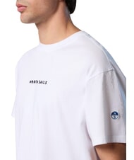 NORTH SAILS CORE T-shirt in cotone white - T-shirt Uomo - 5