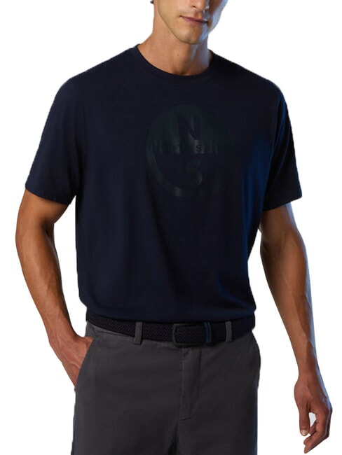 CORE Maglietta in cotone navy blue - T-shirt Uomo