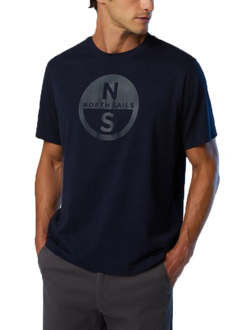 CORE Maglietta in cotone navy blue - T-shirt Uomo