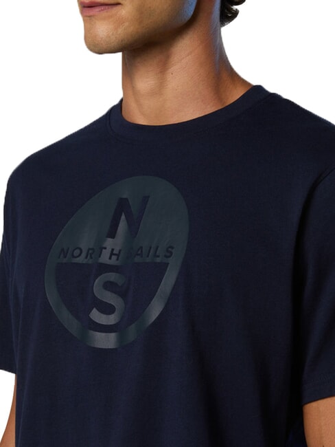 CORE Maglietta in cotone navy blue - T-shirt Uomo
