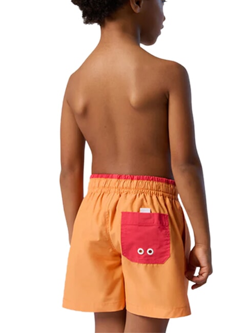 BASIC Boxer mare in stile volley light orange - Costumi da bagno Bambini