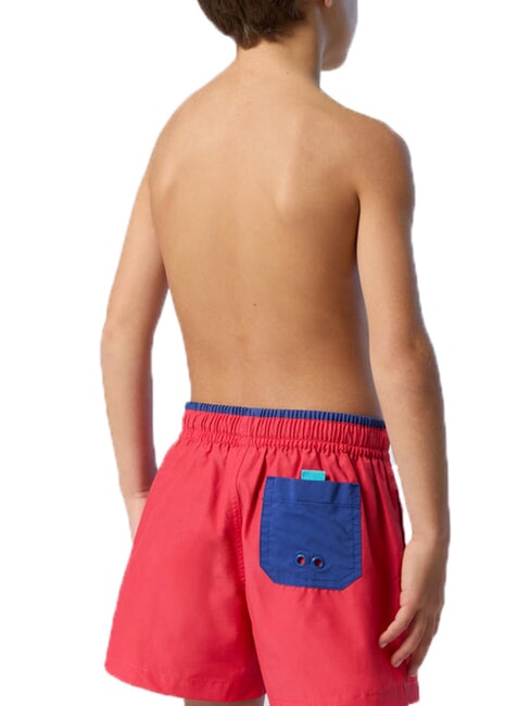 BASIC Boxer mare in stile volley psyco red - Costumi da bagno Bambini